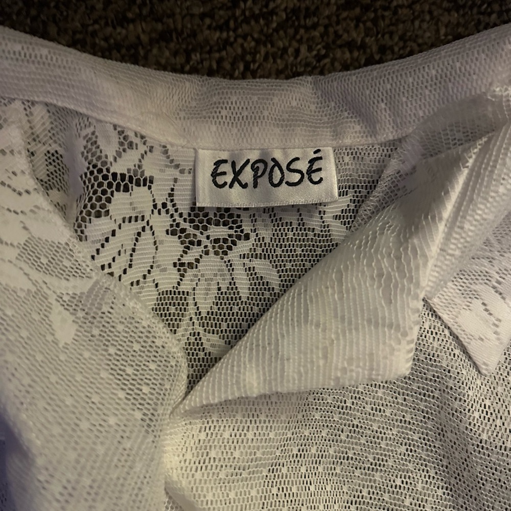 White shirt.